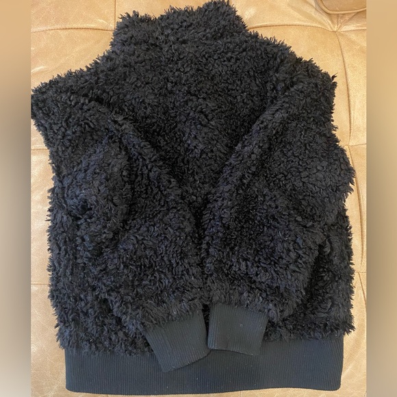 Saks Fifth Avenue - Jack & Rae black teddy bomber S - Picture 4 of 6